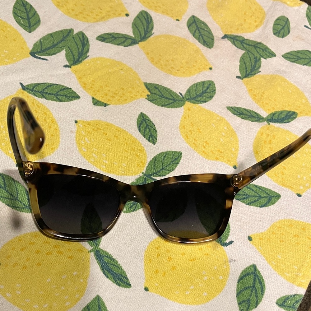 Prada Tortoise Shell Sunglasses - Picture 4 of 8